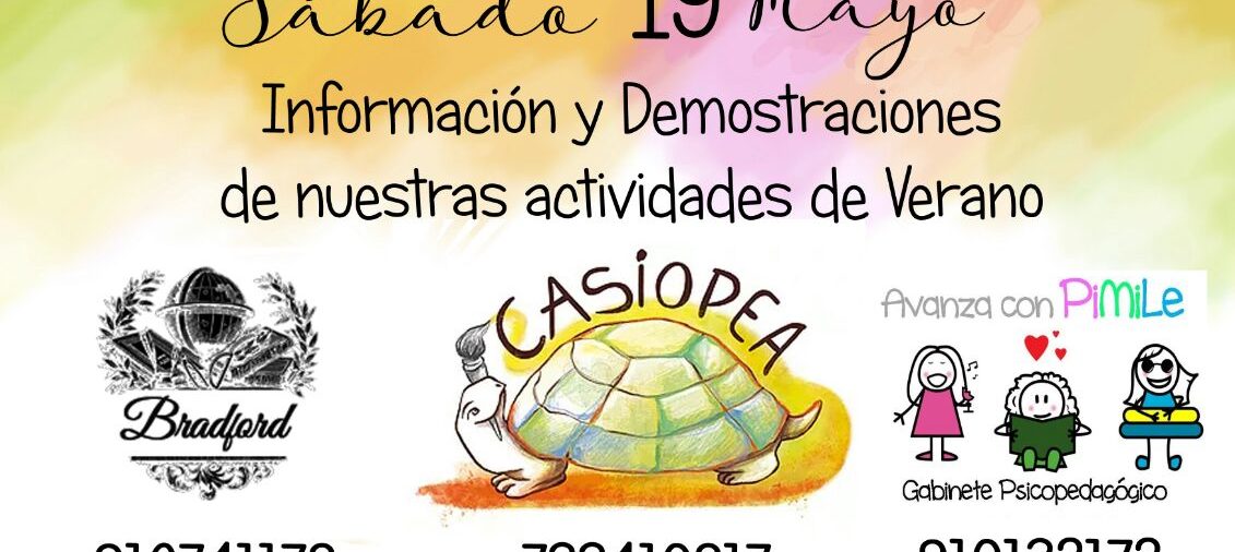 Jornada de puertas abiertas Campamento de Verano en Mayo